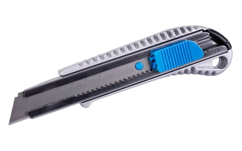 Nůž odlamovací ALU 18mm tlačítková aretace (L16025)