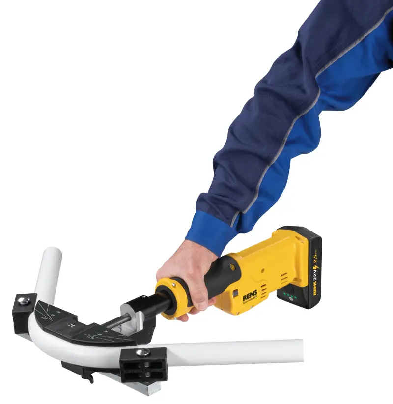 Aku ruční ohýbačka Rems Hydro-Swing 22V Basic-Pack\P k přesnému ohýbání trubek do 90° (Bez aku) (REM153402)