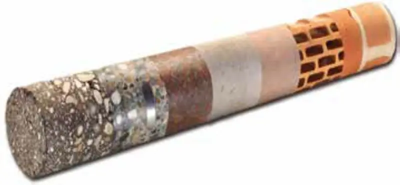 Diamantová jádrová vrtací korunka Rems TDKB LS 32 × 320 × UNC 1&frac14; (REM181500)