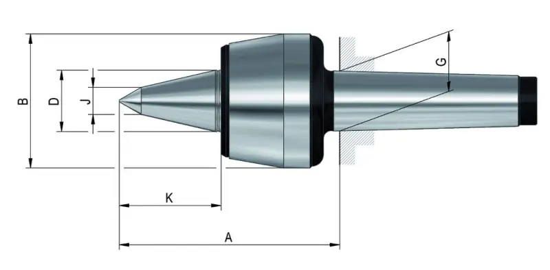 Otočný hrot Röhm 108HVL MK 4 s prodlouženým hrotem (ROHM058671)