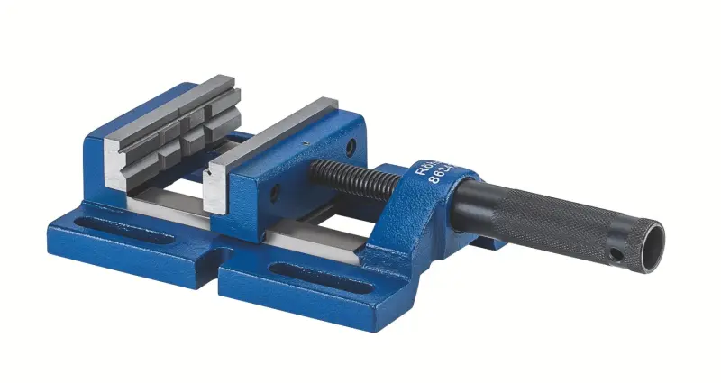 Vrtačkový svěrák Röhm DPV 2 s prizmatickou čelistí (100 mm) (ROHM863422)