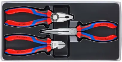 Kleště Knipex 00 20 11 montážní sada v kartonu - 3 ks (K 00 20 11)