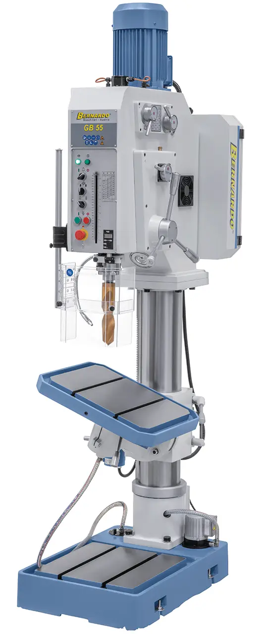 Sloupová vrtačka s převodovkou Bernardo GB 55