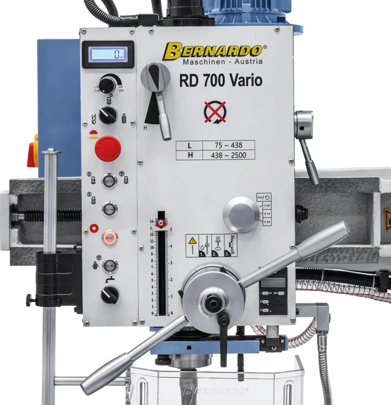 Radiální vrtačka Bernardo RD 700 Vario