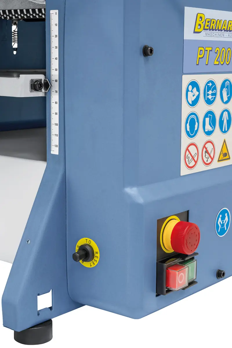 Hoblovací a tloušťkovací frézka Bernardo PT 200 S (230 V)