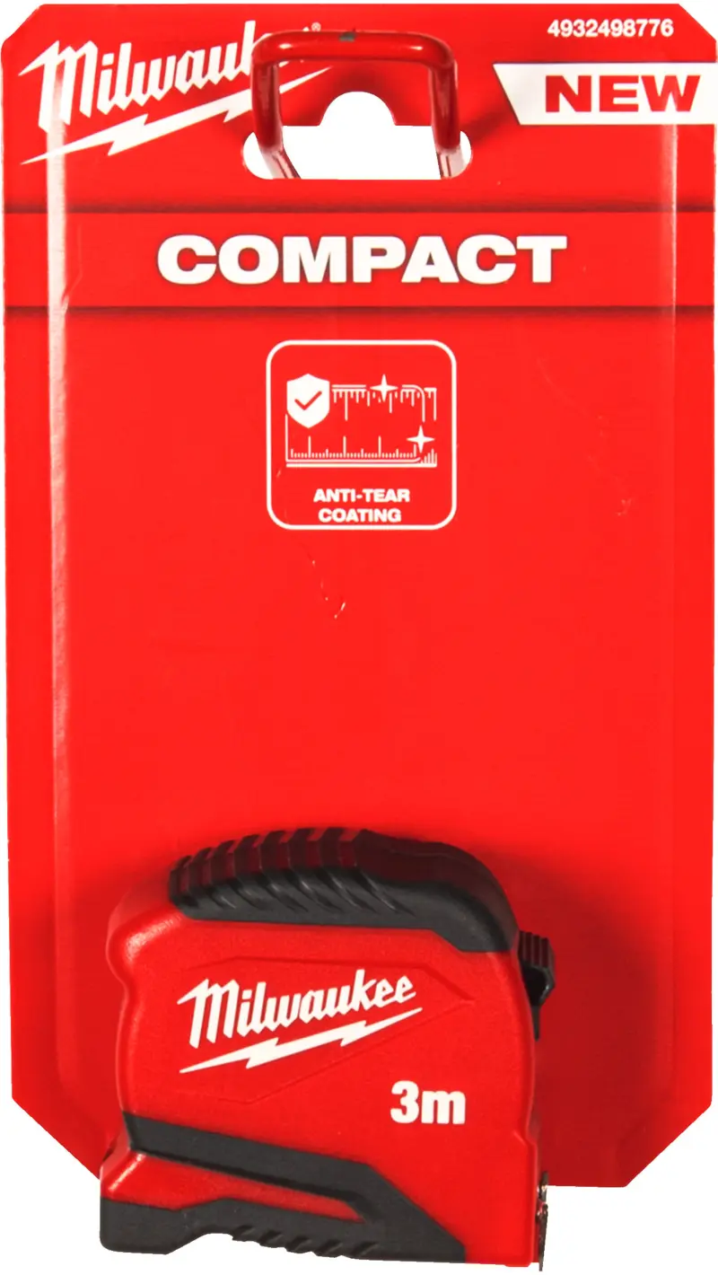 Svinovací metr Milwaukee COMPACT (GEN2) 3M-19, délka 3 metrů, 4932498776