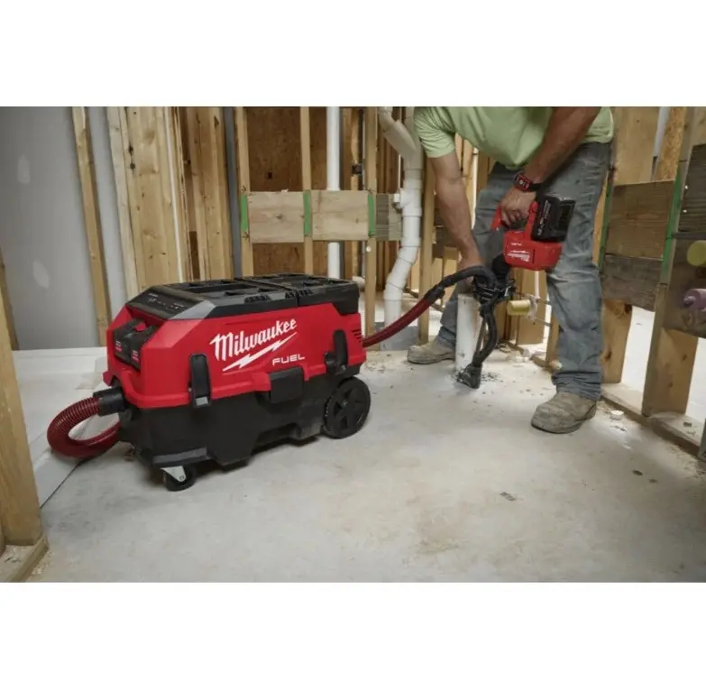 Aku průmyslový vysavač Milwaukee M18 ONEF2VC34M-0, ONE-KEY, PACKOUT, mokré/suché vysávání, bez aku, 4933498142
