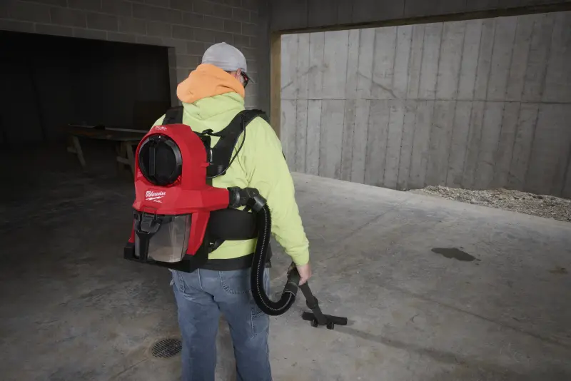 Aku zádový vysavač Milwaukee M18 FBPV-0, závěsný s popruhy na záda, bez Aku, 4933464483 (MI4933464483)