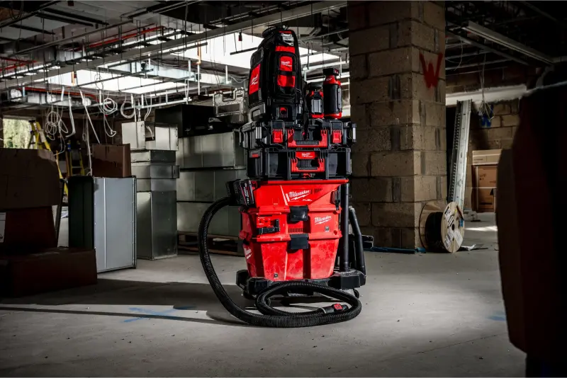 Aku průmyslový vysavač Milwaukee M18 F2VC23LG2-0, ONE-KEY, PACKOUT, NEXUS modular systém, mokré/suché vysávání, bez aku, 4933500140