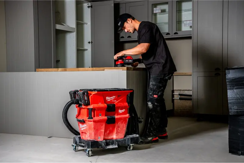 Aku průmyslový vysavač Milwaukee M18 F2VC23LG2-0, ONE-KEY, PACKOUT, NEXUS modular systém, mokré/suché vysávání, bez aku, 4933500140