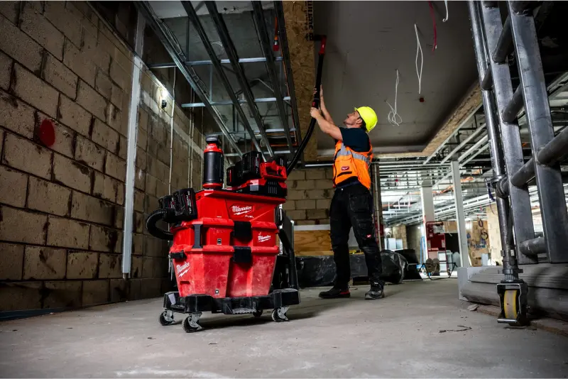 Aku průmyslový vysavač Milwaukee M18 F2VC23LG2-0, ONE-KEY, PACKOUT, NEXUS modular systém, mokré/suché vysávání, bez aku, 4933500140