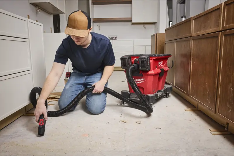 Aku průmyslový vysavač Milwaukee M18 F2VC23LG2-0, ONE-KEY, PACKOUT, NEXUS modular systém, mokré/suché vysávání, bez aku, 4933500140