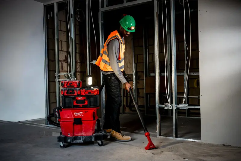 Aku průmyslový vysavač Milwaukee M18 F2VC23LG2-0, ONE-KEY, PACKOUT, NEXUS modular systém, mokré/suché vysávání, bez aku, 4933500140