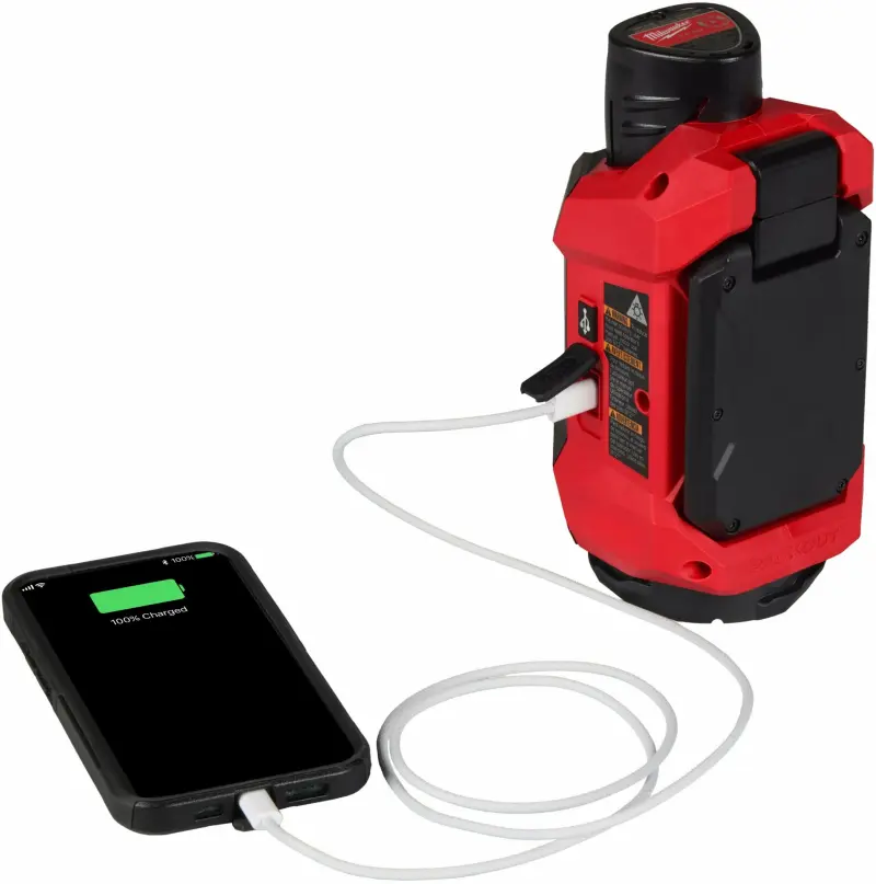 Aku vícesměrové reflektorové světlo Milwaukee M12 ALIP-0, 1200 lm, PACKOUT, TRUEVIEW, 4933500321