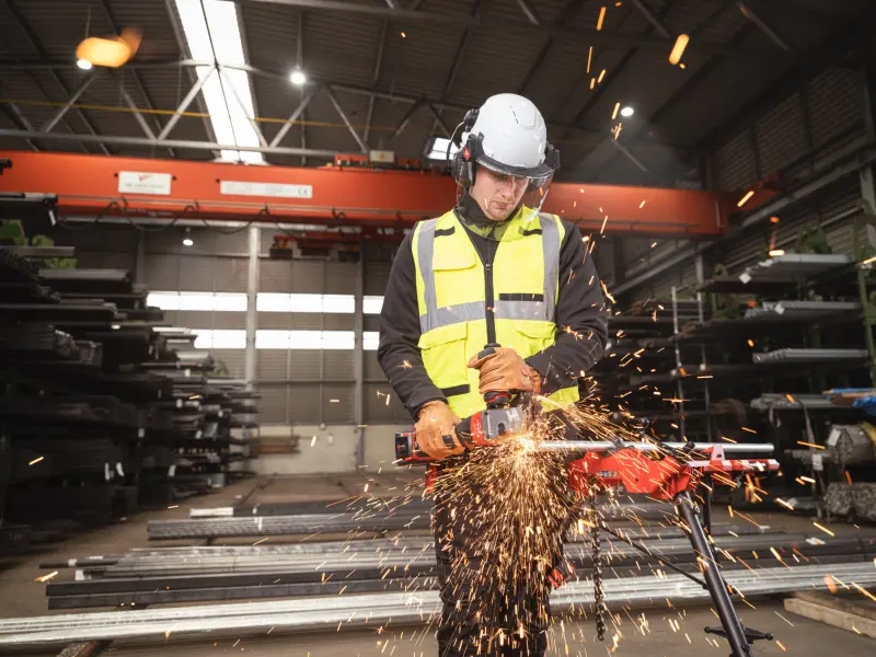 Aku úhlová bruska 125 mm Milwaukee M18 FHSAGO125VXPDB2-802X, ONE-KEY, 2x aku M18 FB8 + M12-18 FC + kufr,