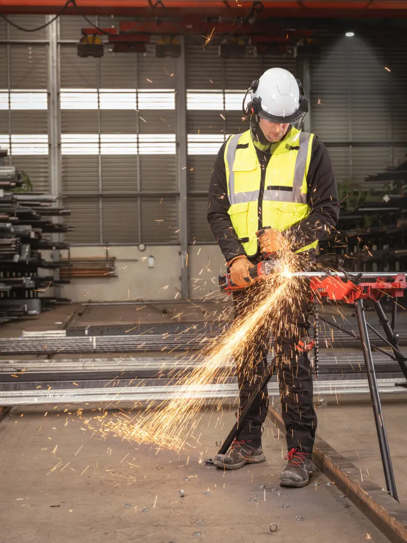 Aku úhlová bruska 125 mm Milwaukee M18 FHSAGO125VXPDB2-802X, ONE-KEY, 2x aku M18 FB8 + M12-18 FC + kufr,