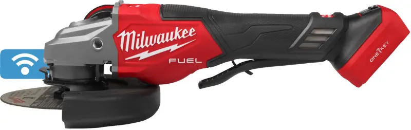 Aku úhlová bruska 125 mm Milwaukee M18 FHSAGO125VXPDB2-802X, ONE-KEY, 2x aku M18 FB8 + M12-18 FC + kufr,