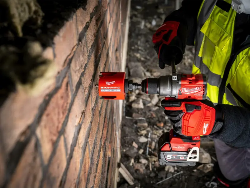 Aku vrtačka s příklepem Milwaukee M18 ONEPD3-0, bez aku, 4933501116