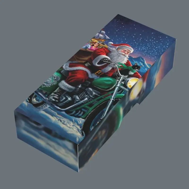 Vánoční rukojeť Kraftform Kompakt VDE Christmas 2025 s výměnnými čepelemi (Sada 4 díly), W05135823001