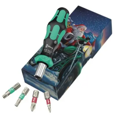 Wera 135823 Vánoční ráčnový šroubovák Wera 838 RA S/4 Christmas 2025 , 05135823001