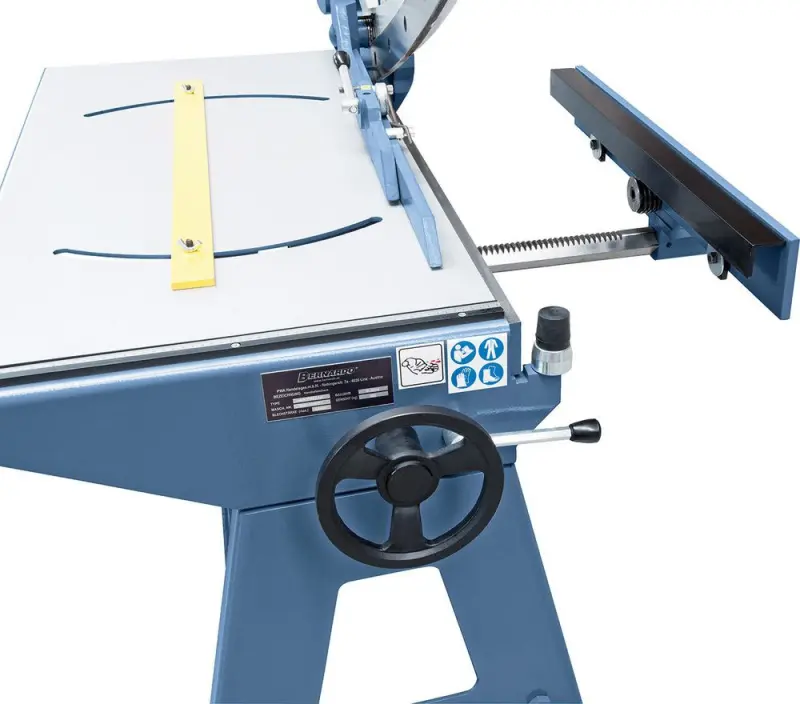 Tabulové nůžky litinové na plech Bernardo HLS 1050 x 1,5 (BER061661)