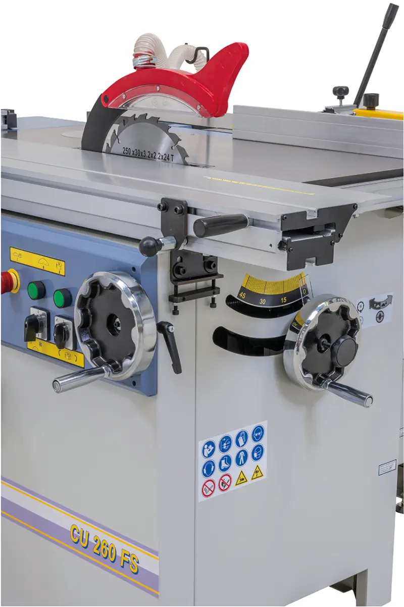 Univerzální kombinovaný stroj - pila, frézka, hoblovka, protah a dlabačka Bernardo CU 260 FS - 1600 (400 V) (BER081274)