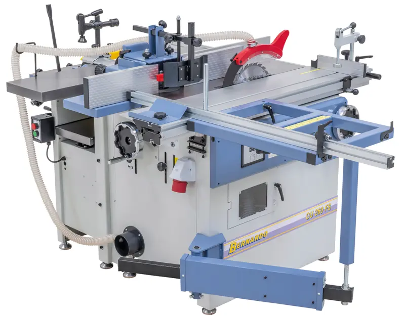 Univerzální kombinovaný stroj - pila, frézka, hoblovka, protah a dlabačka Bernardo CU 260 FS - 1600 (400 V) (BER081274)