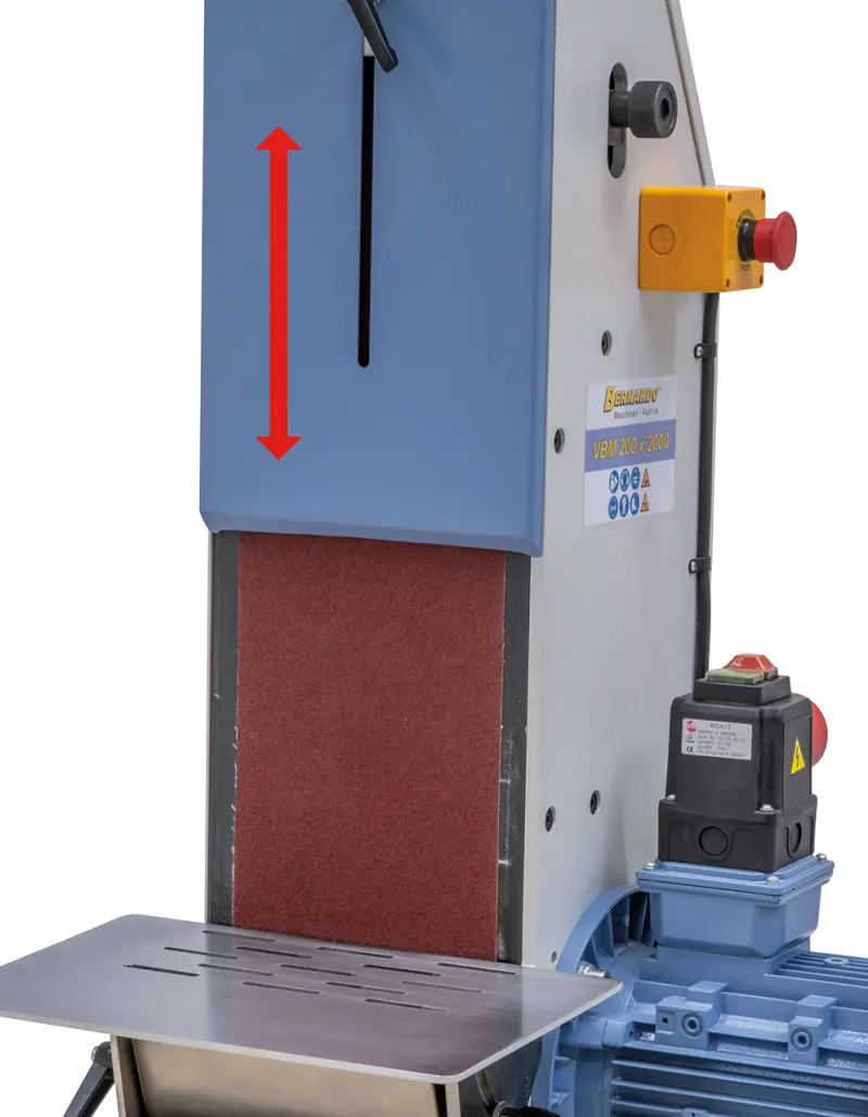 Vertikální pásová bruska Bernardo VBM 200 x 2000 (BER051067)