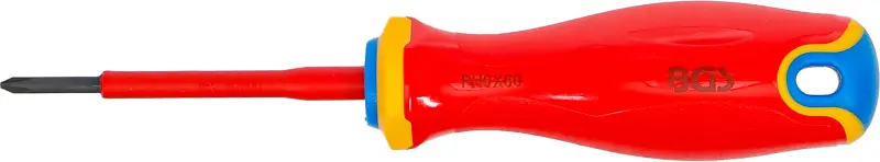 Šroubovák VDE BGS 35858  extra tenký hrot. Křížový PH0 (BGS1035858)