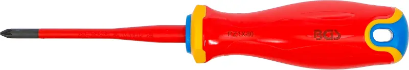 Šroubovák VDE BGS 35862  extra tenký hrot. Křížový PZ1 (BGS1035862)