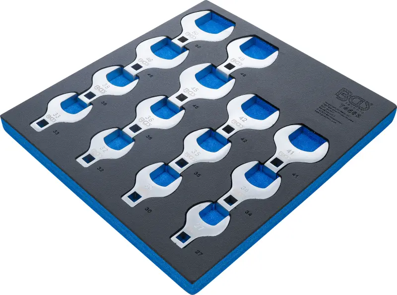 Vložka do díl.voz. 2/3: BGS 74563  Stranové klíče Growfoot 1/2" 27 ÷ 50 mm (Sada 14