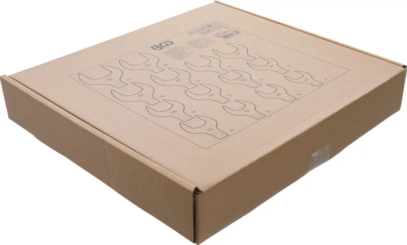 Vložka do díl.voz. 2/3: BGS 74563  Stranové klíče Growfoot 1/2" 27 ÷ 50 mm (Sada 14