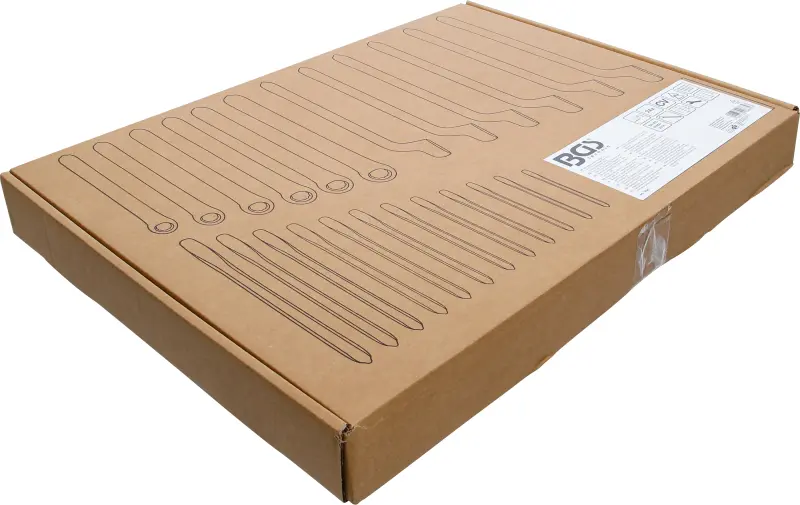 Vložka do díl.voz. 3/3: BGS 74641  Očkové a stranové klíče. VDE sada 24 ks (BGS10746