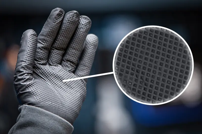 Jednorázové rukavice v krabici BGS74671, nitrilové s extra přilnavostí, velikost XL (100 ks) (BGS1074671)