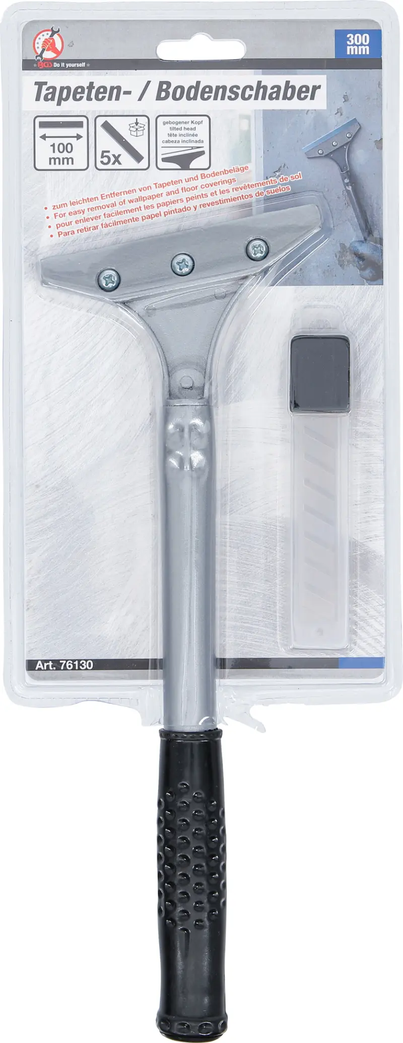 Škrabka 300 mm BGS 76130 podlahová/na tapety (BGS1076130)