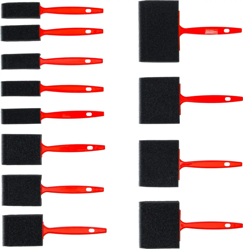 Pěnové/houbové štětce BGS 76520 Sada 12 ks. (BGS1076520)