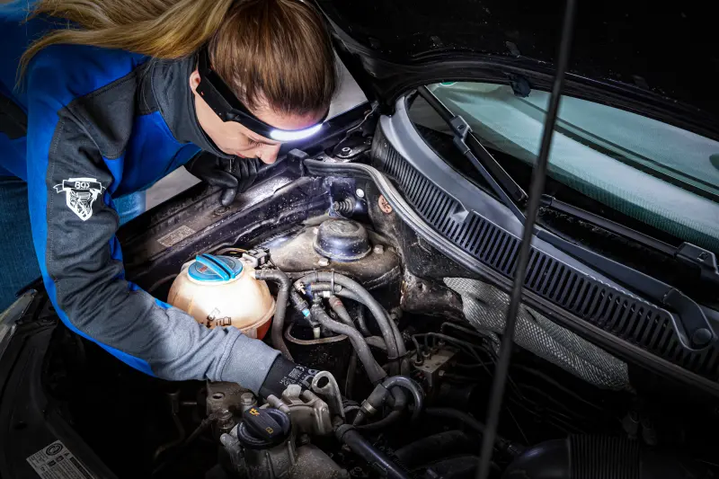 Svítilna - čelovka LED-COB BGS 85355 s pohybovým senzorem (BGS1085355)