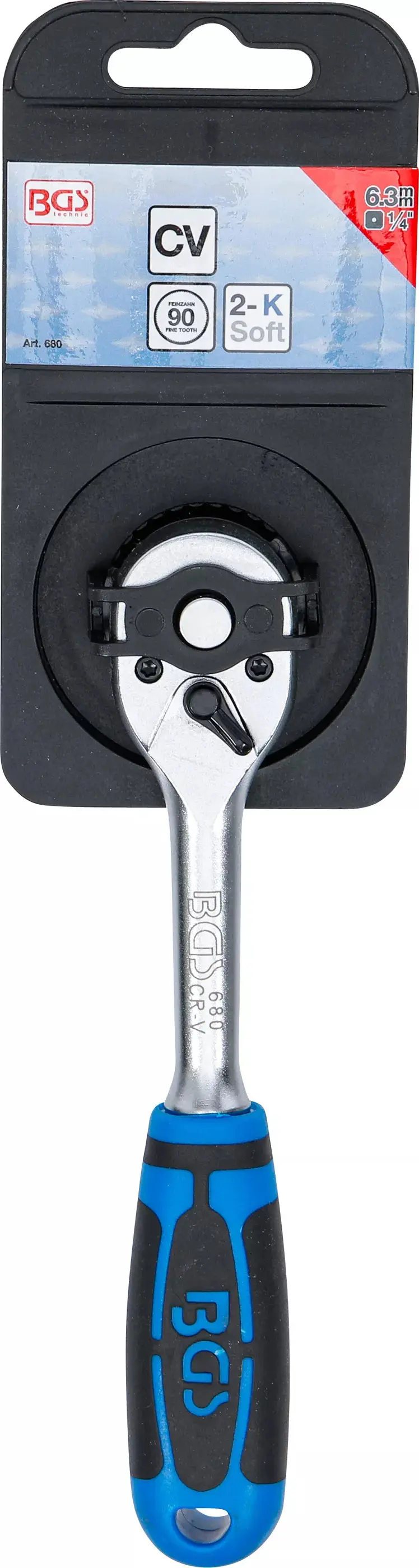 Oboustranný pilník s rovným designem a jemnými zuby 6,3 mm (1/4")