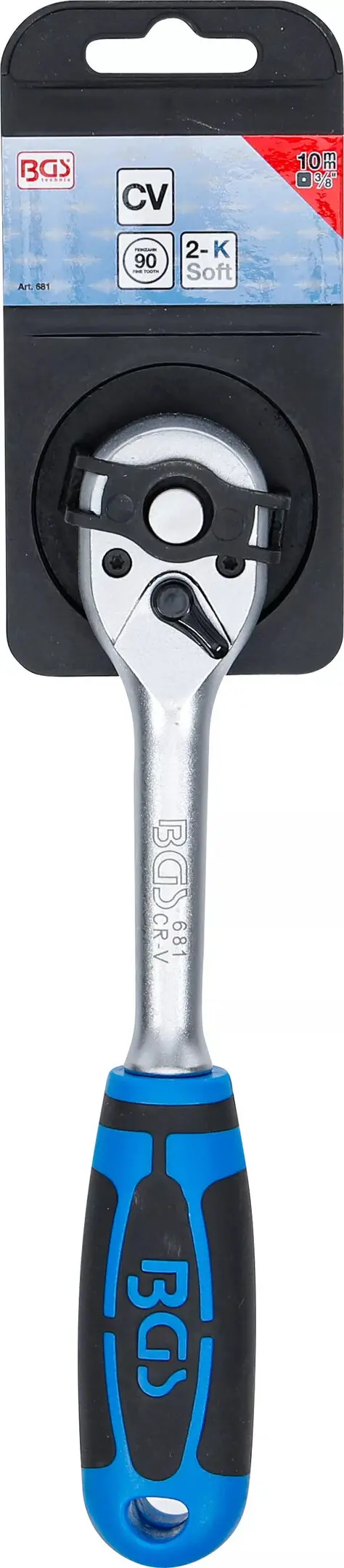 Oboustranný pilník s rovným designem a jemnými zuby 10 mm (3/8")