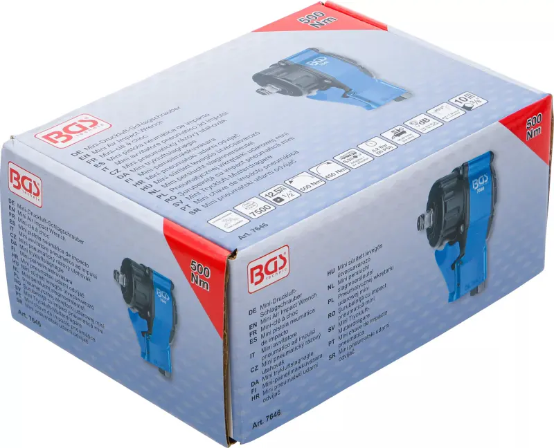 MinAir lmpaetWreneh 112,5 mm (1/2") 500 Nm