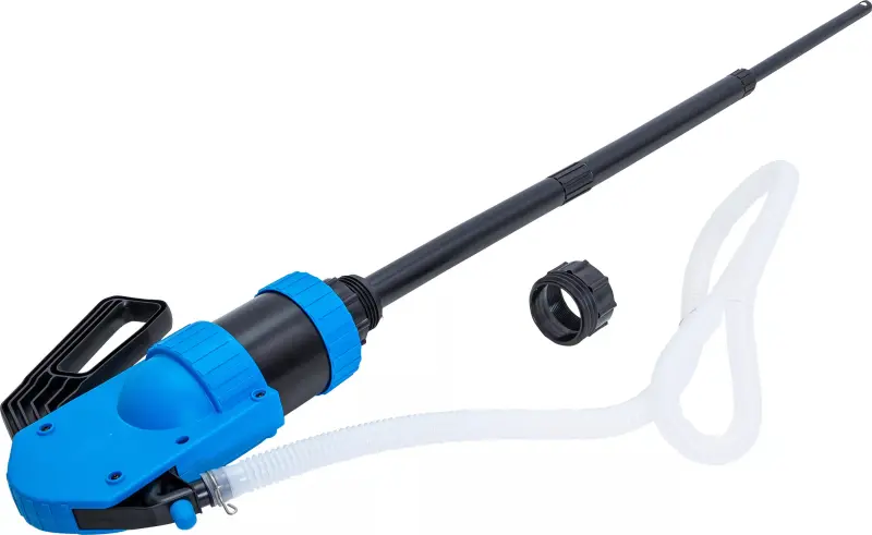 Páka na sudy s močovinou (AUS32) nerezová. 2 adaptéry na plastové sudy.