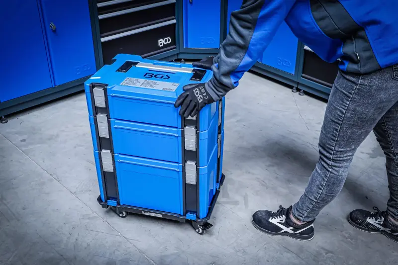 Systémová kufrová deska na kolečkách pro systémové kufry