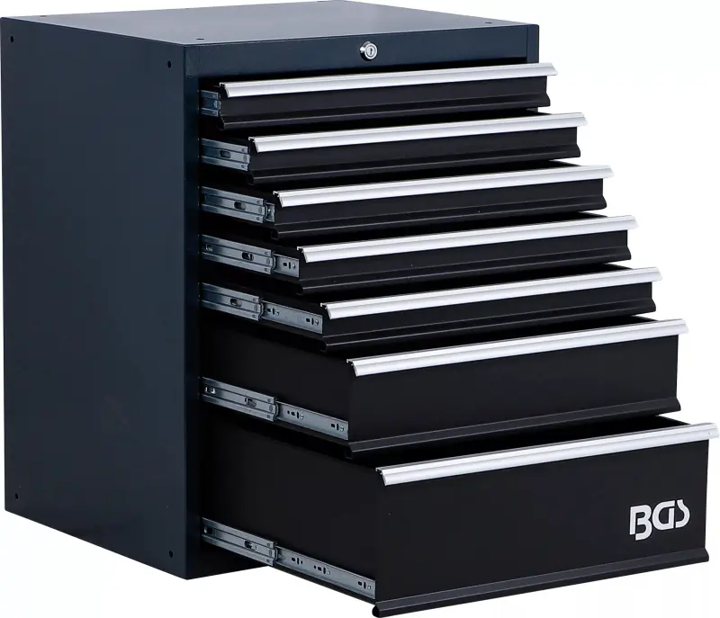 Spodní skříňka se 7 zásuvkami, prázdná