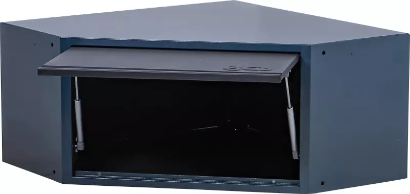 Nástěnná skříň s předním víkem, rohová spodní skříň