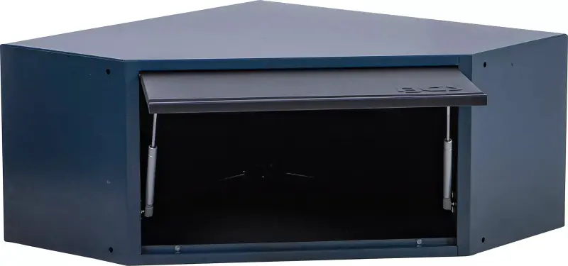 Nástěnná skříň s předním víkem, rohová spodní skříň