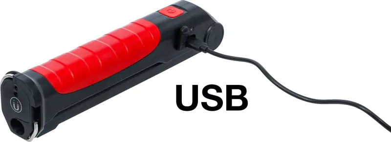 Aku polohovatelná svítilna/lampa Kraftmann COB LED (2,0 Ah) BGS 74636 (BGS1074636), BGS1074636