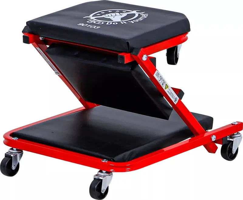 Pojízdné montážní lehátko Kraftmann, skládací BGS 90103 (BGS1090103), BGS1090103