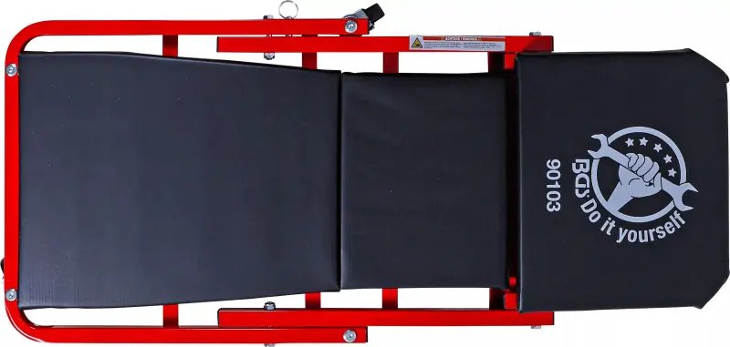 Pojízdné montážní lehátko Kraftmann, skládací BGS 90103 (BGS1090103), BGS1090103