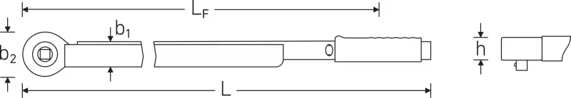 Momentový klíč 3/4