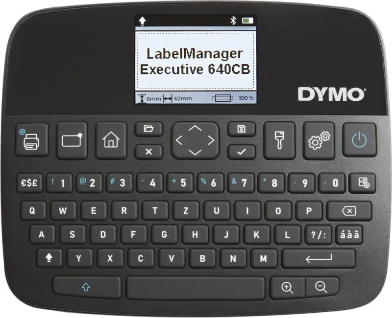 Popisovač DYMO LabelManager Executi 640CB s 3 ks popisovacích pásek (EDE97340015)